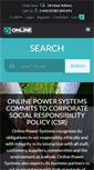 Mobile Screenshot of onlinepowersystems.com